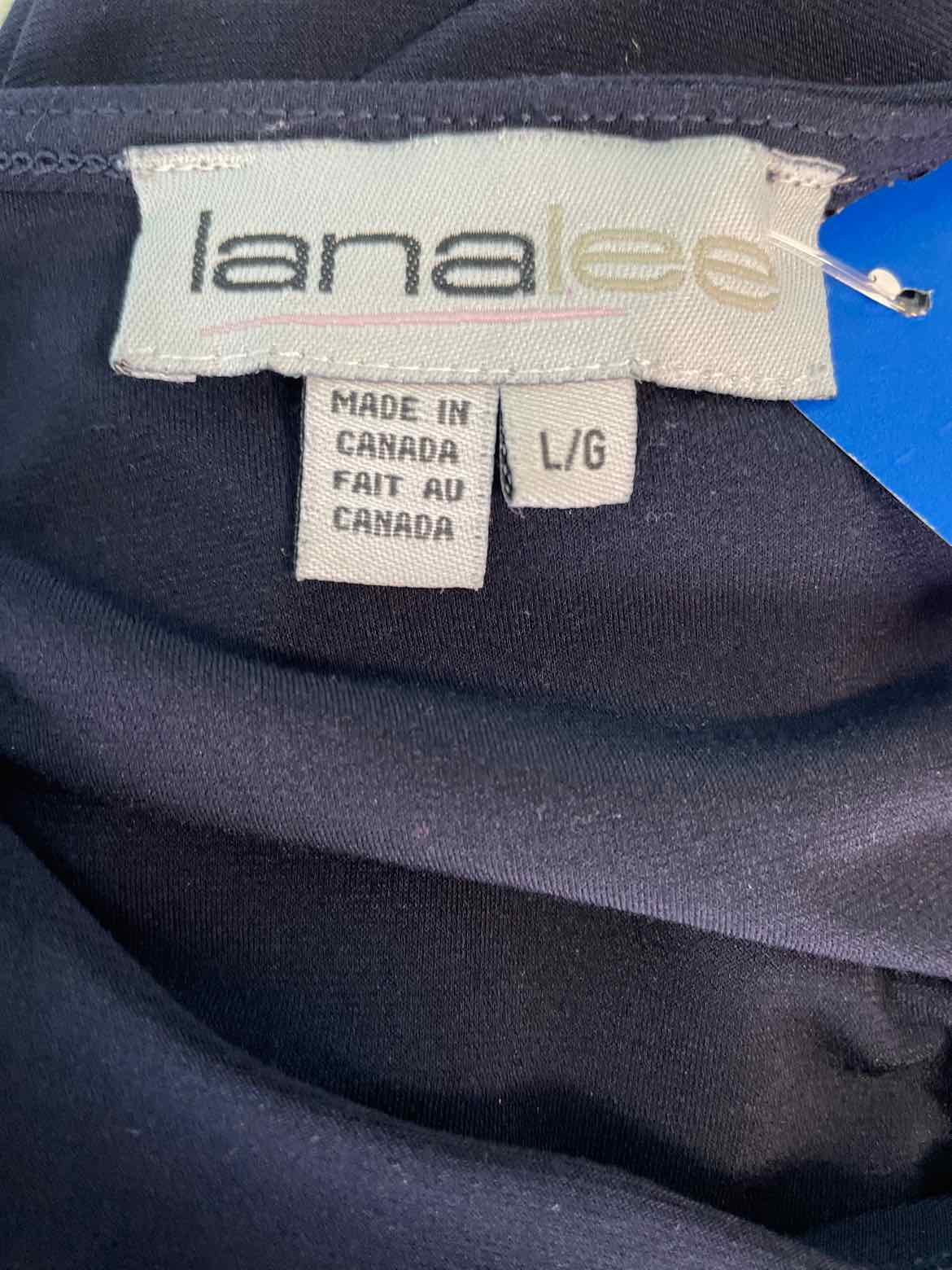 LanaLee Size L Navy Sleeveless