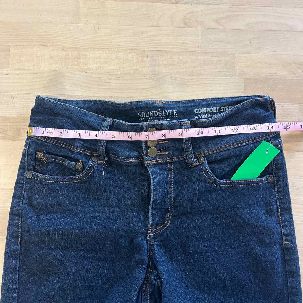 Sound style Women Size 8 Blue Denim Preloved Shorts