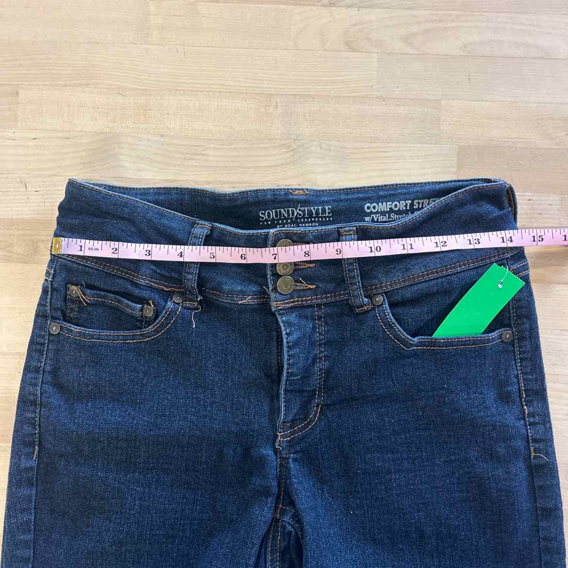 Sound style Women Size 8 Blue Denim Preloved Shorts