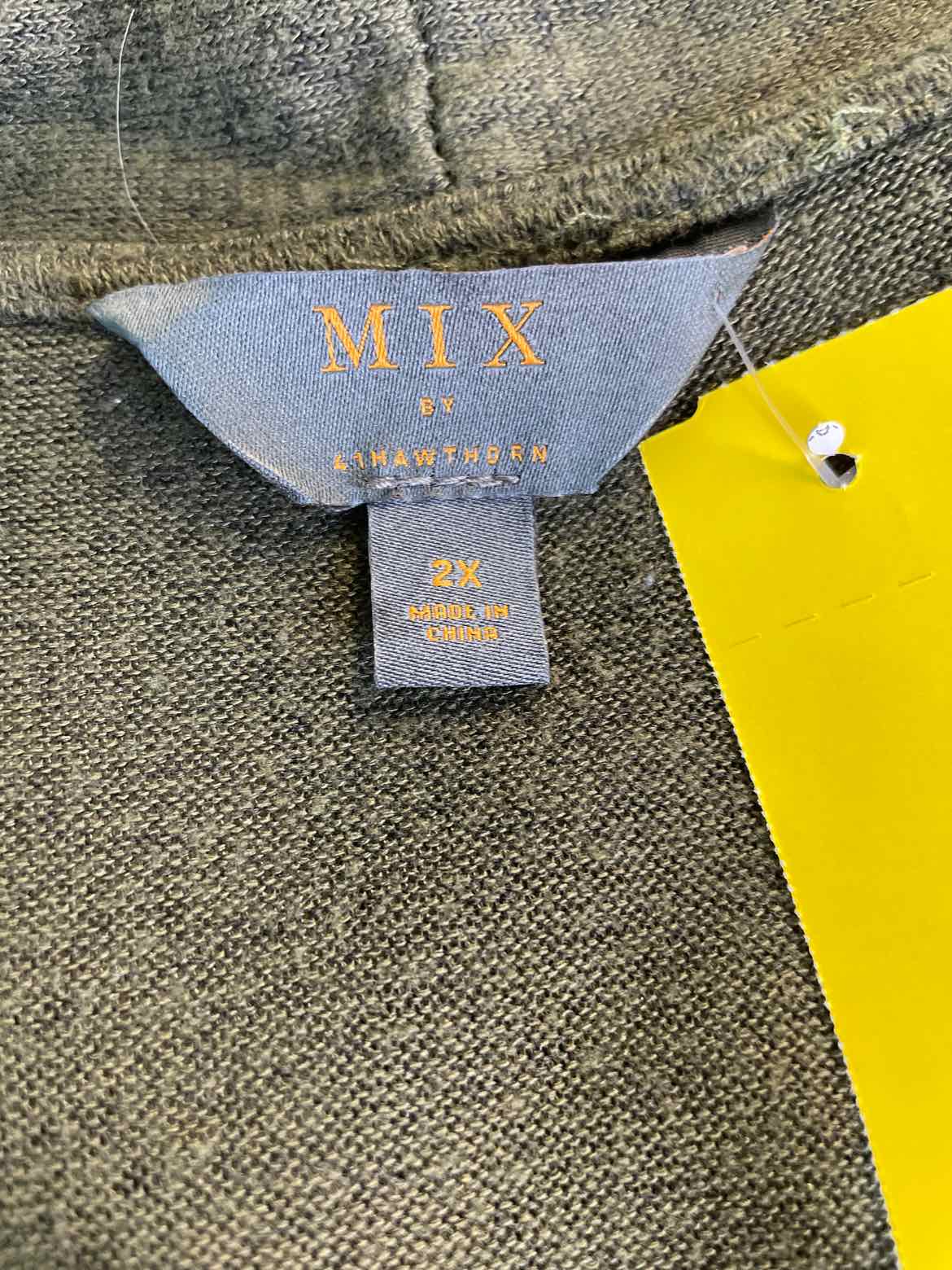 MIX Size 2X Green Duster