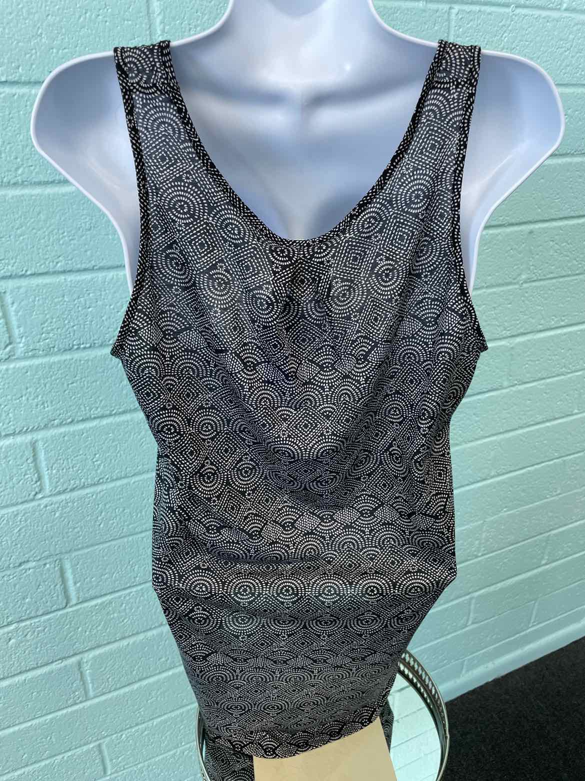 H&M Size S Black White Sleeveless