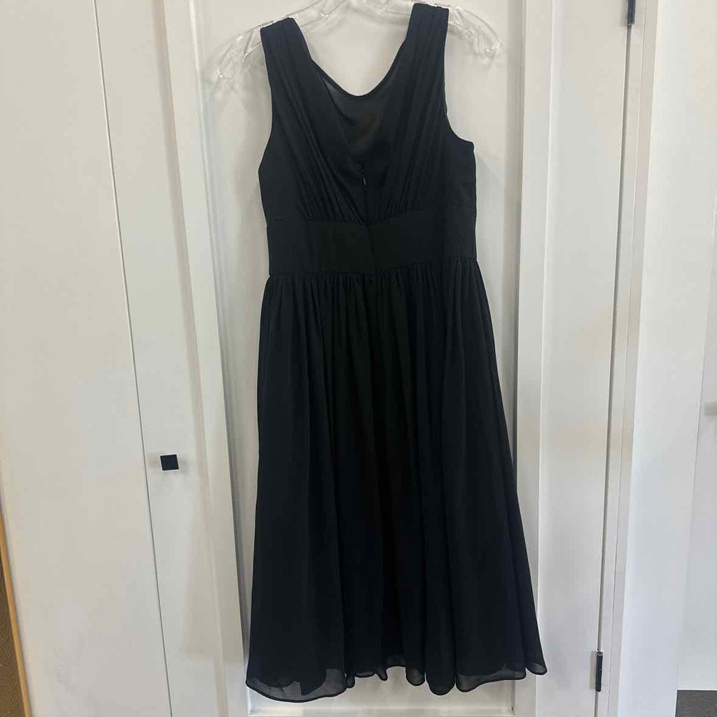 Evan Picone Size 6 Black Dress