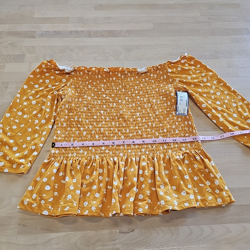 Justify Size XL Yellow Blouse