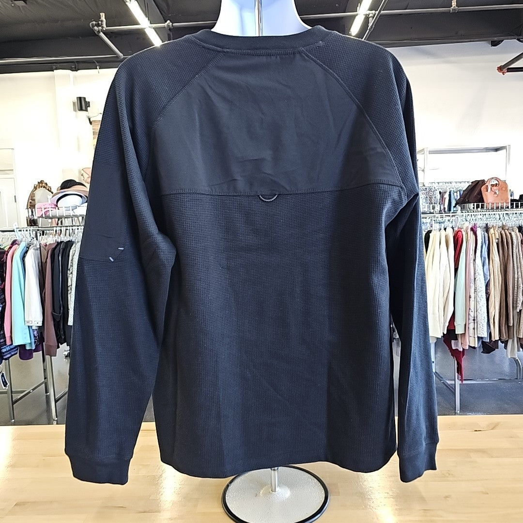 Bass Outdoor Size L Black MENS Long Sleeve Shirt
