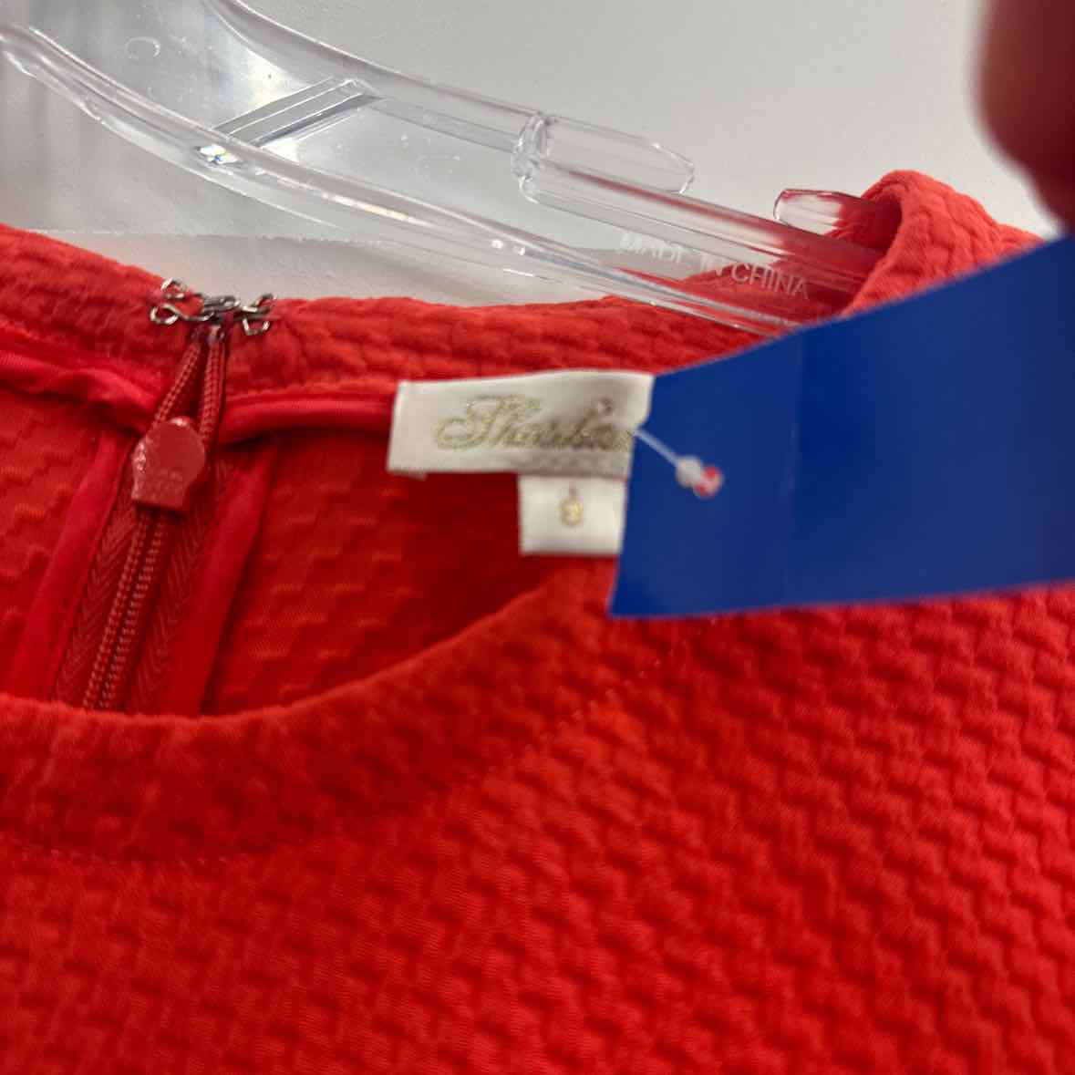 Thoshamma Size 8 Orange Preloved Dress