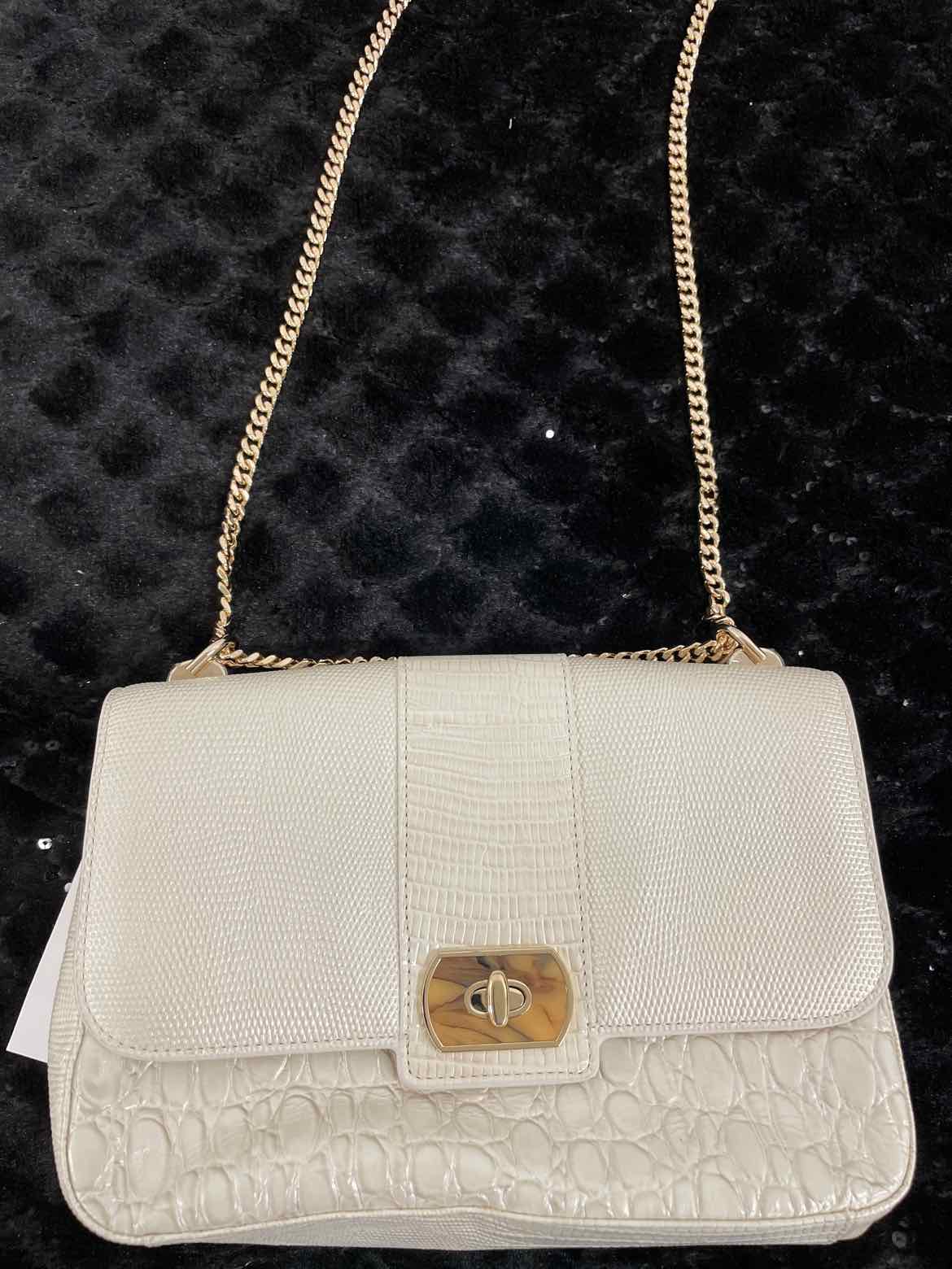 Brahmin Rosalie Sea Salt White Carman Sea Salt White