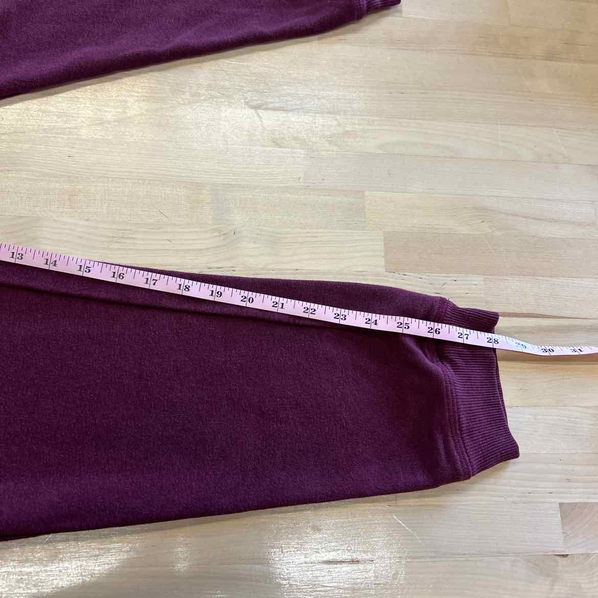 Weatherproof Size L Burgundy Sweatpants