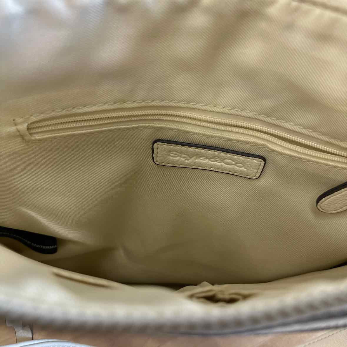 Style Co Hudsonn Medium Crossbody Alabaster