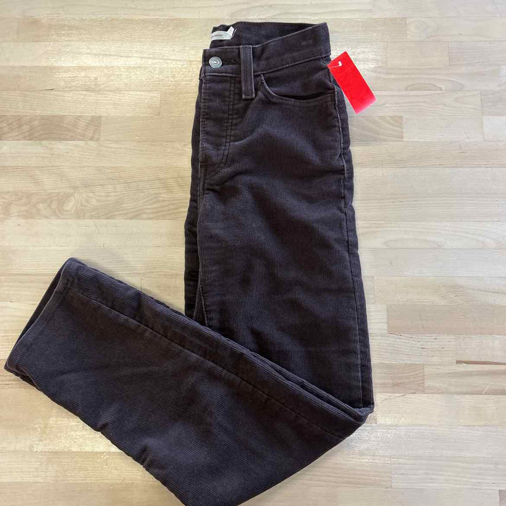 Levi's Size 24 Brown Corduroy Pants