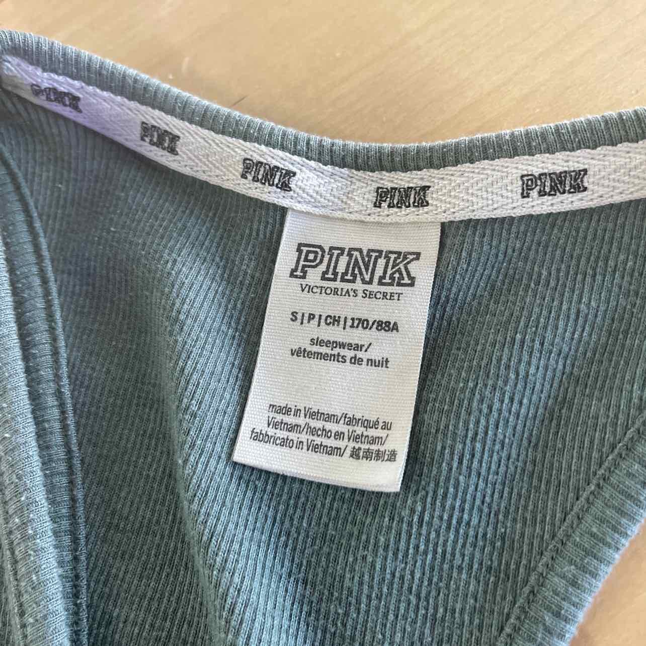 Pink Size S Green Preloved Tank