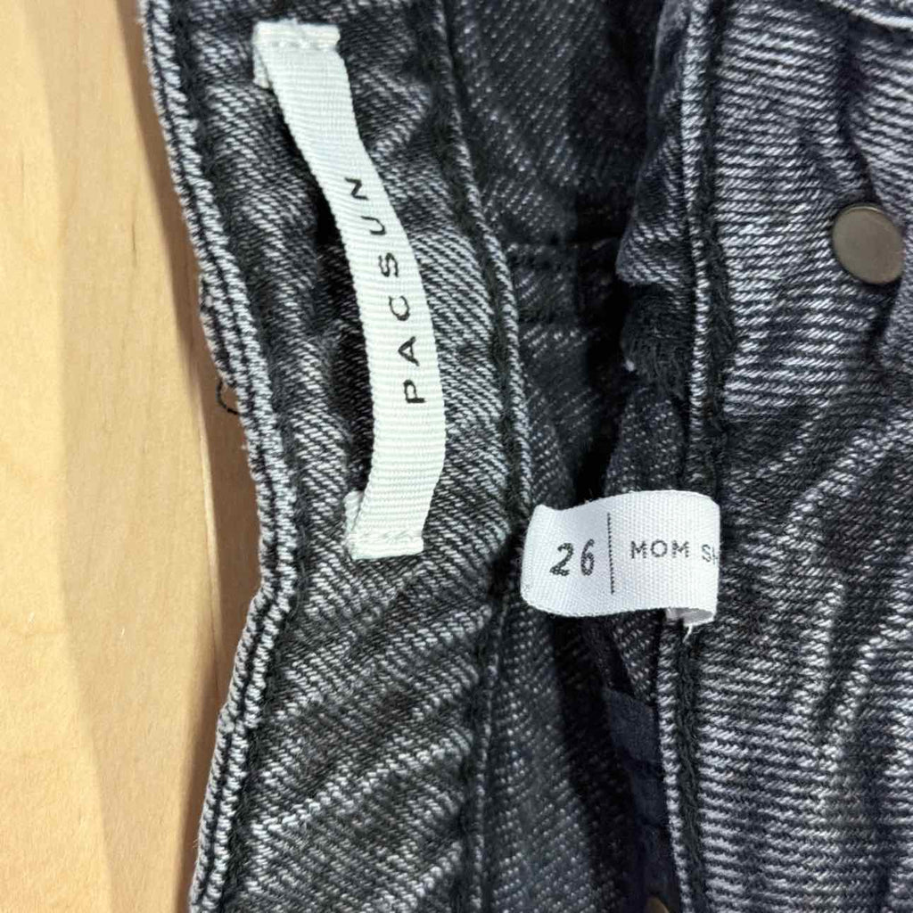Pacsun Women Size 26 Gray Denim Preloved Shorts
