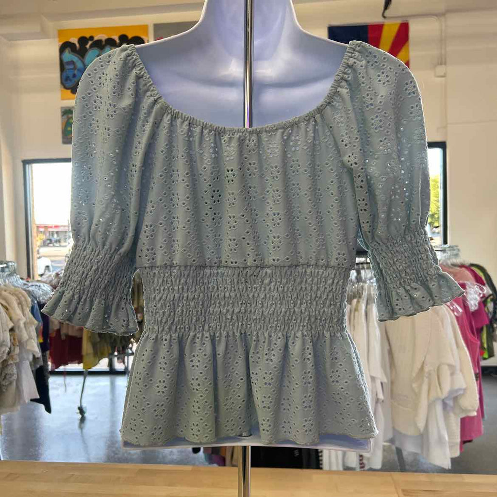 Urban Romantics Size S Blue Preloved Blouse SS