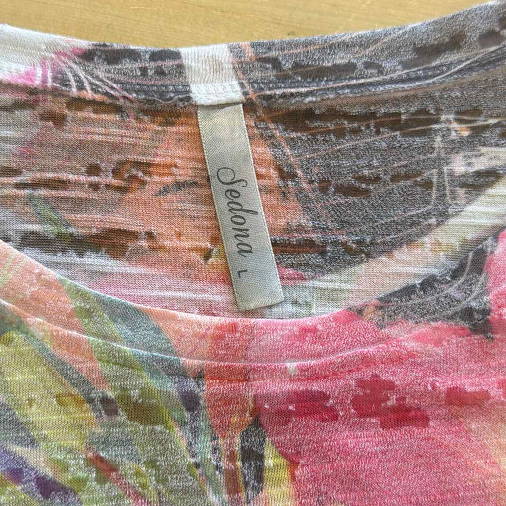 Sedona Size L Pink Preloved Shirt