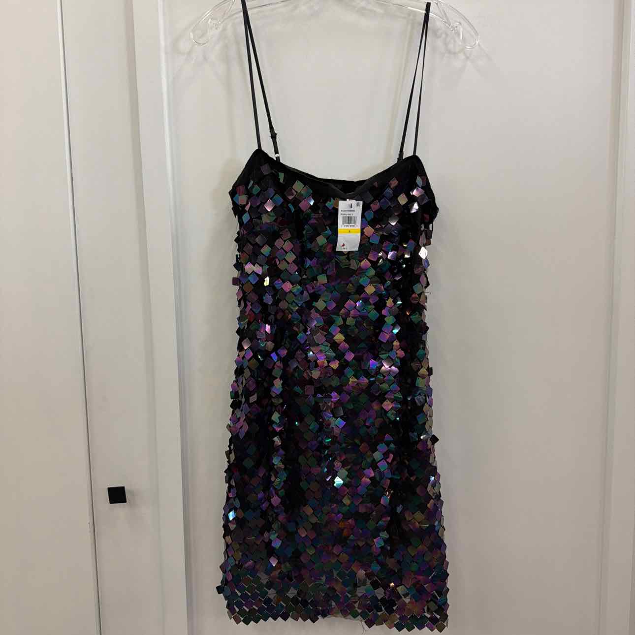Astr the Label Women's Porsche Sleeveless Sequin Mini Dress - Purple Multi