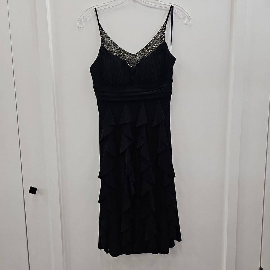 Betsy & Adam Size 4 Black Preloved Dress