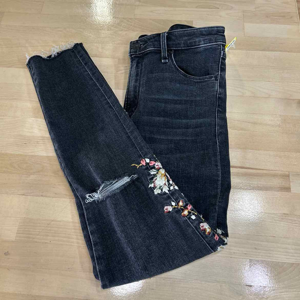 Abercrombie Size 4 Gray Preloved Jeans