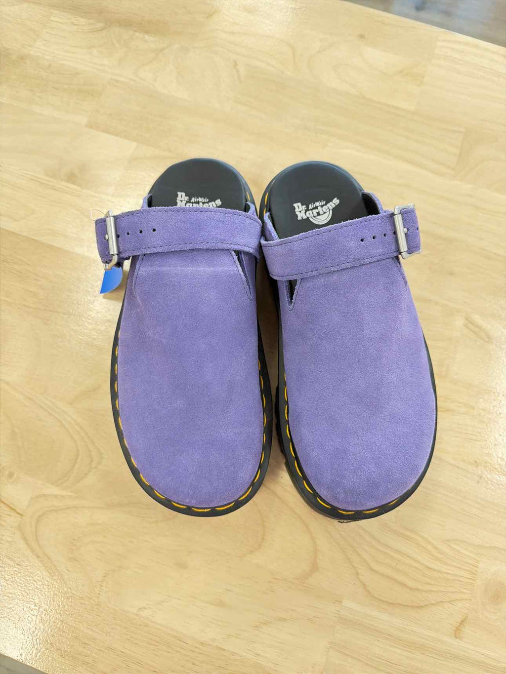 Dr. Marten Size 7 Purple Suede Preloved Sandals