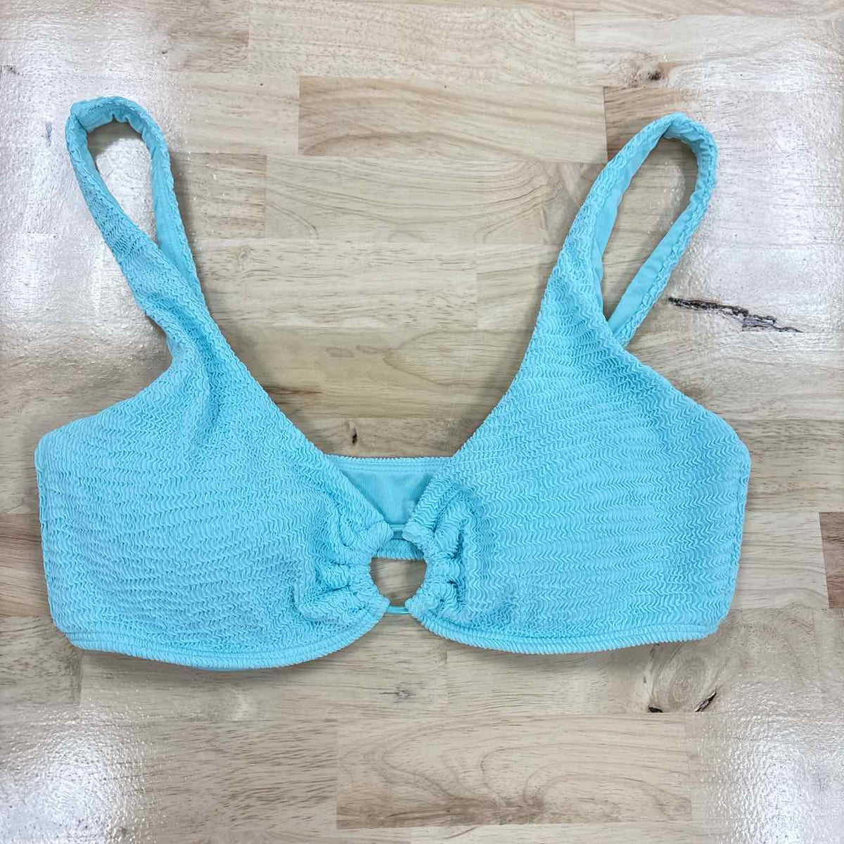 Vince Camuto Textured Ring Bra Top