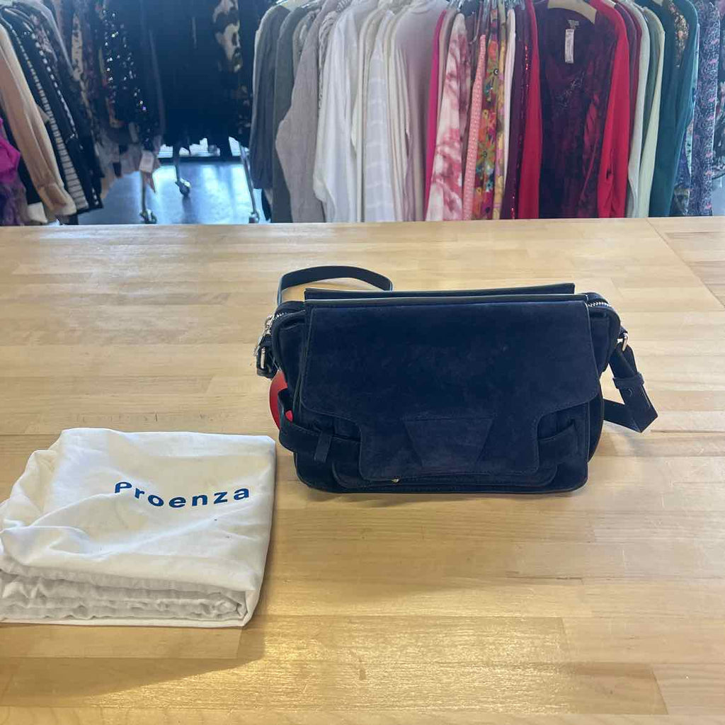 Proenza Schouler Beacon Suede Crossbody Bag