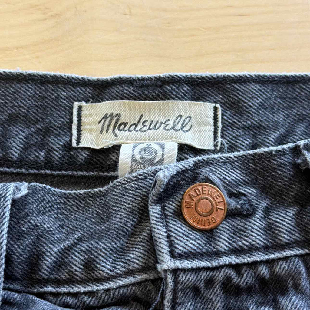 Madewell Size 26 Black Used Shorts