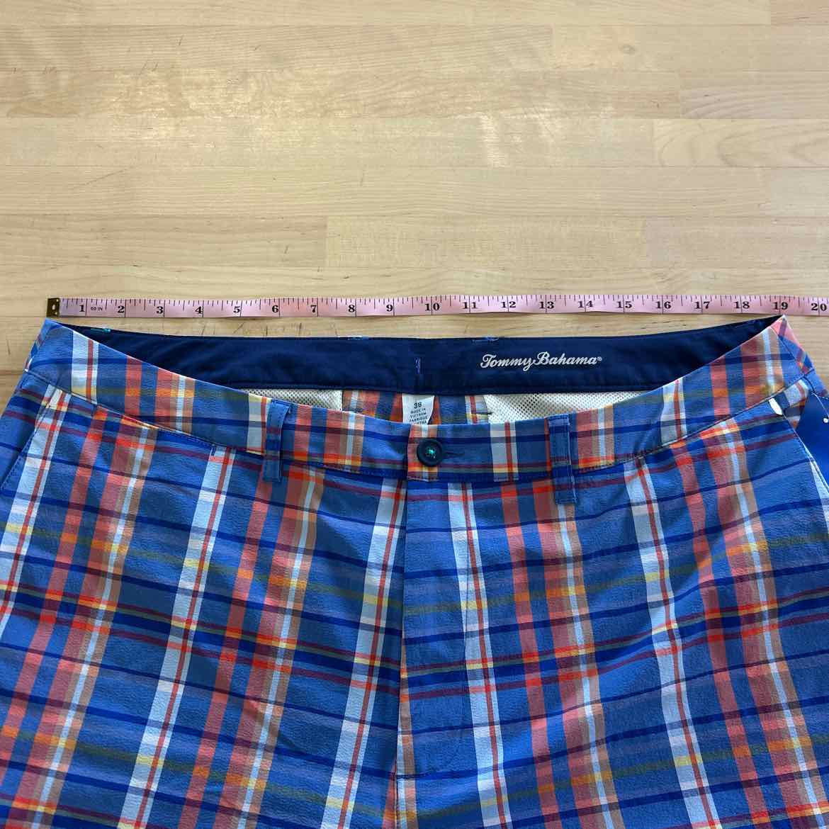 Tommy Bahama Men's Size 38 Blue Orange MENS Swimwear