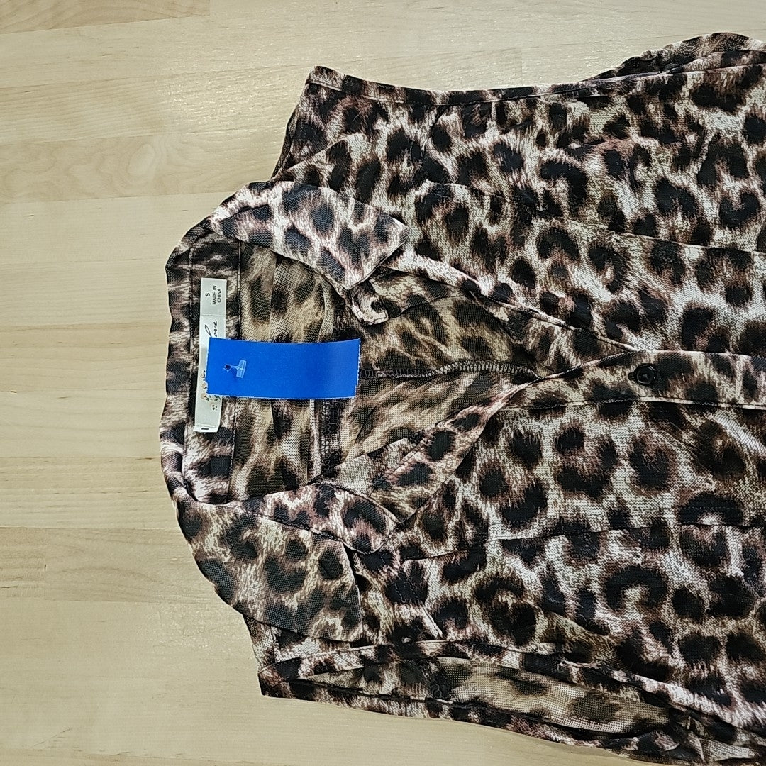 Liberty Love Size S Brown Sleeveless