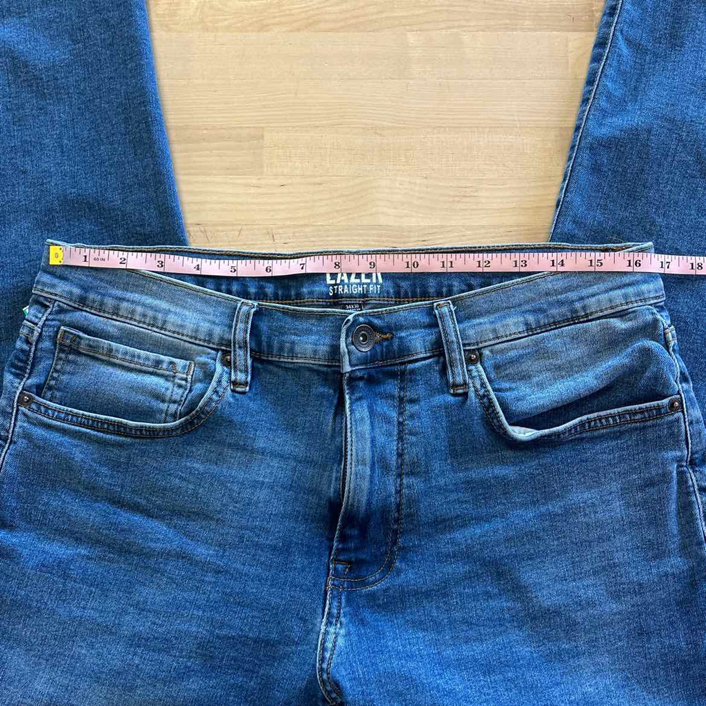 Lazer Size 34x30 Blue MENS Jeans