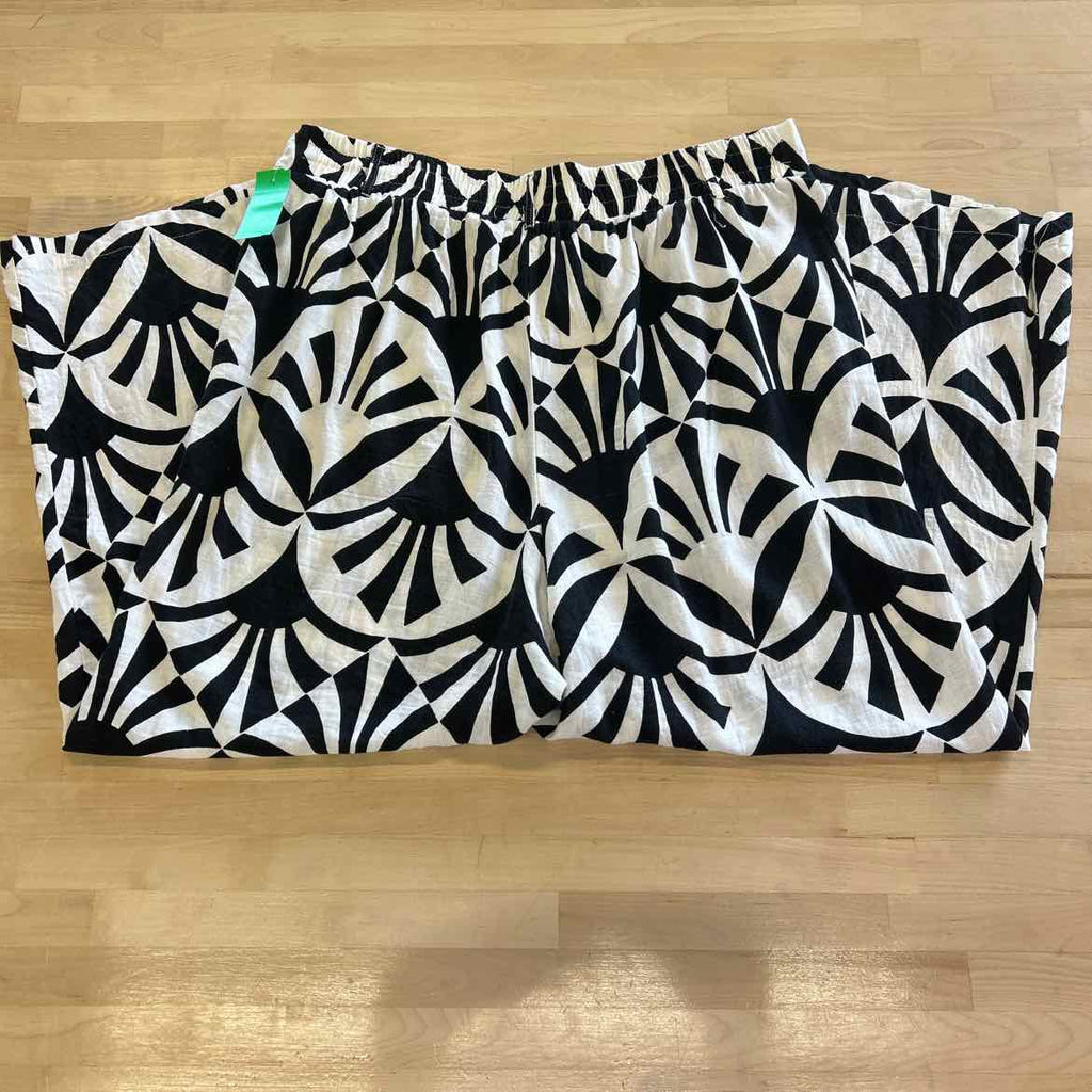 Rachel Zoe Size XL Black White Preloved Pants