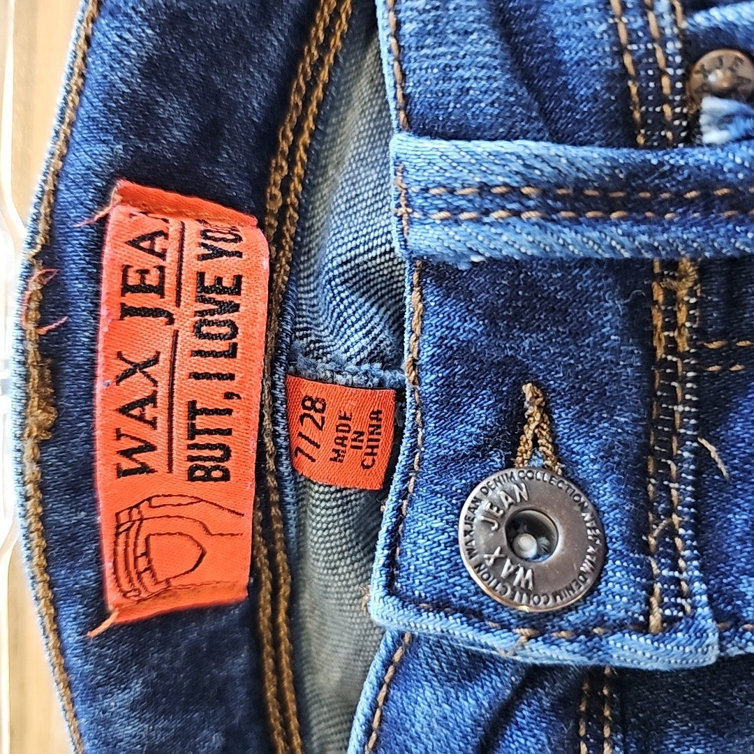 Wax Jean Size 7 Blue Denim Jeans