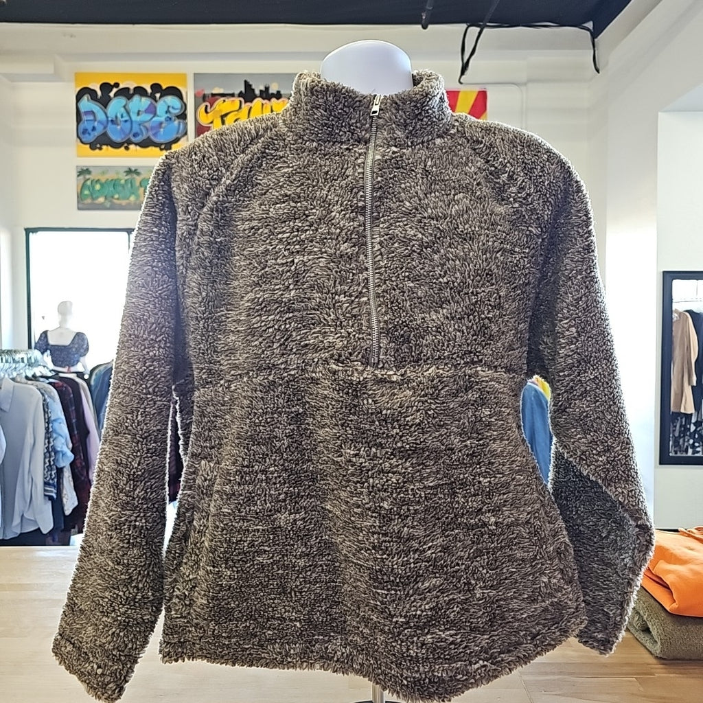 Cotton on Quarter Zip Teddy Fleece Pullover