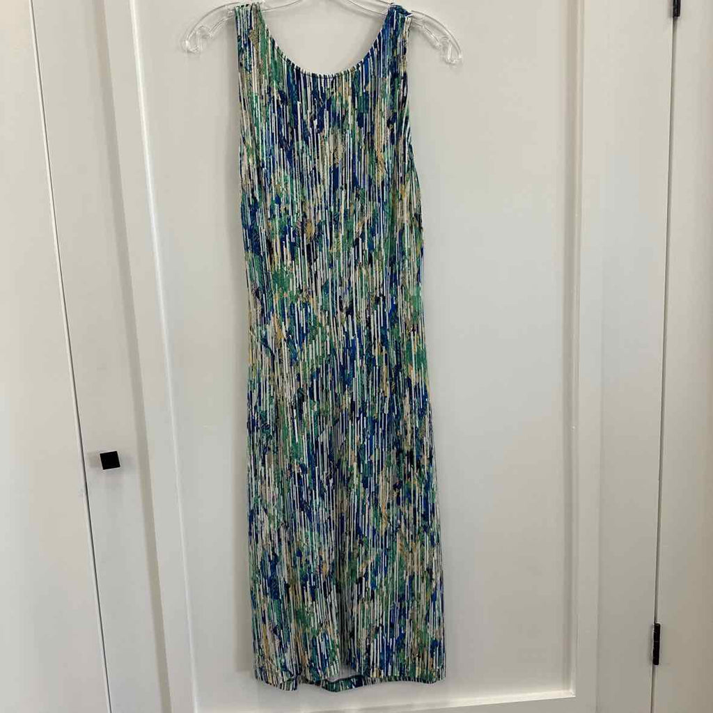 Nic+Zoe Size M Green/Blue Dress