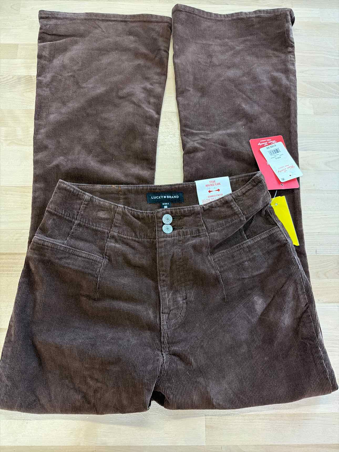 Lucky Brand Size 6 Brown Pants