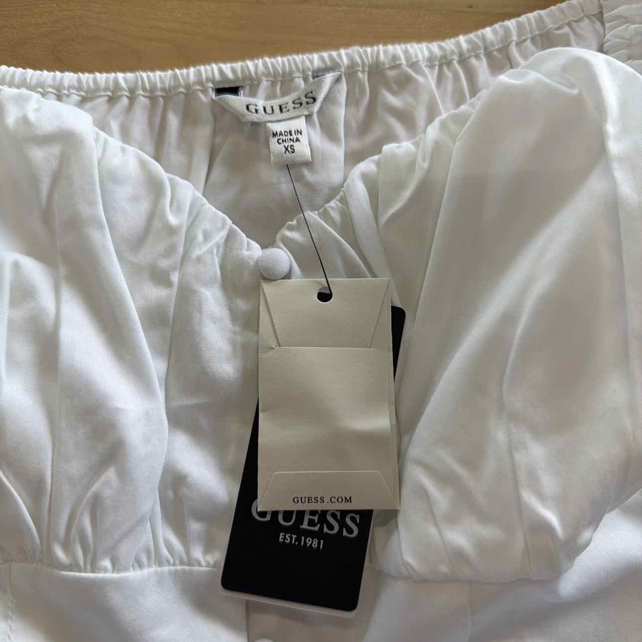 Guess Size XS White New Blouse