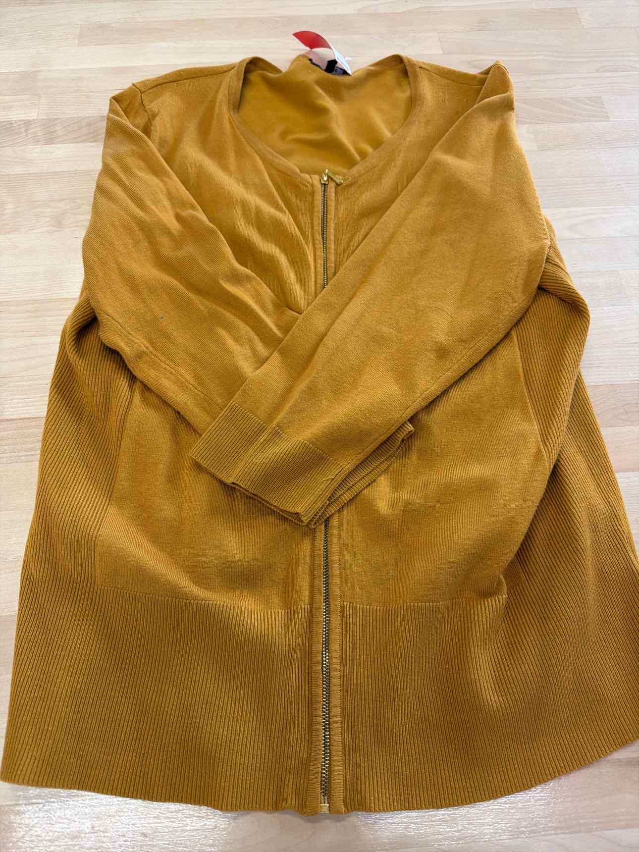 Premise Size XL Orange Cardigan