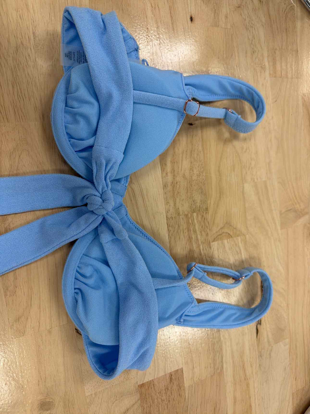 Raisins Juniors' Tie-Back Bikini Top - Blue