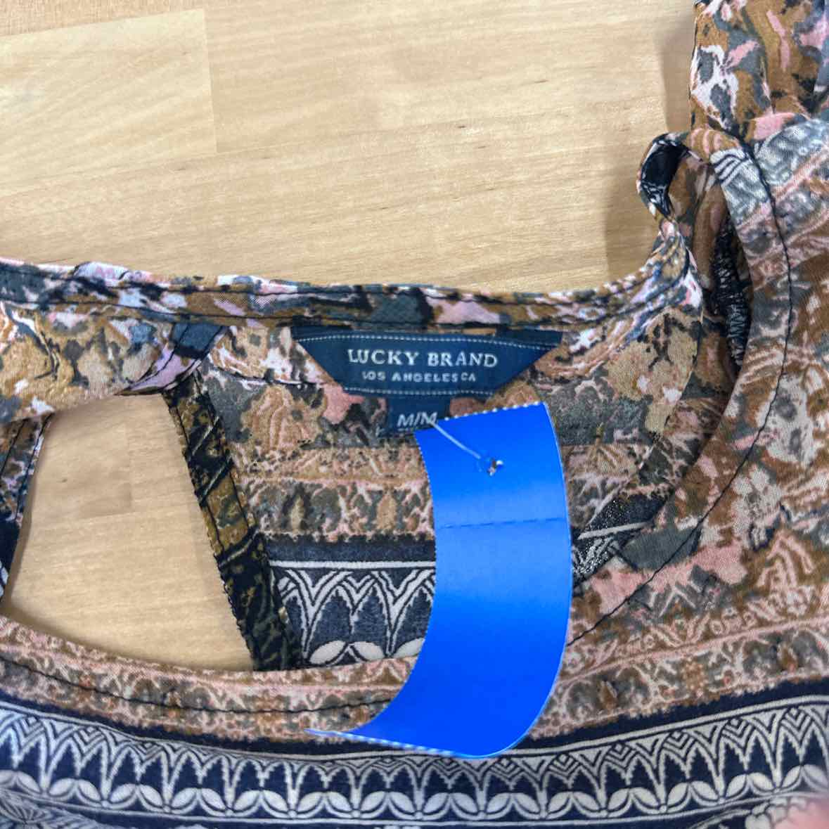 Lucky Brand Size M Multi - Fall Blouse