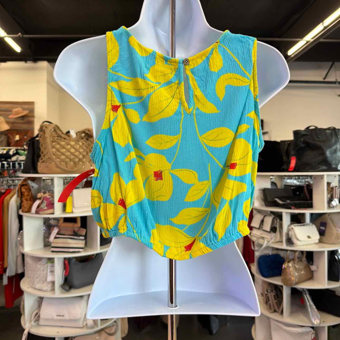 Amuse Society Size M Red Preloved Tank