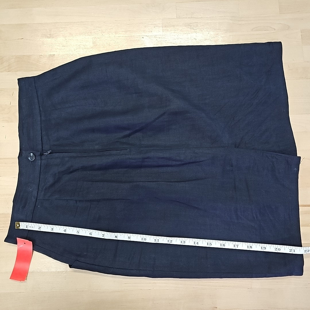Jones New York Size 8 Blue Preloved Skirt