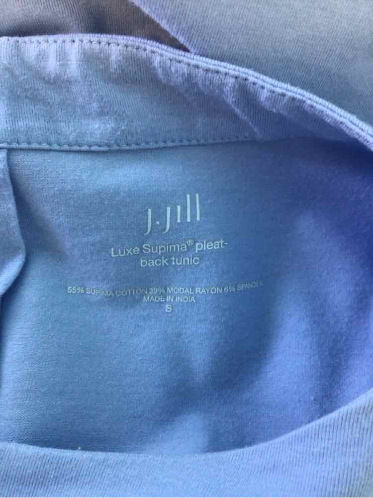J Jill Size S Blue Knit Top