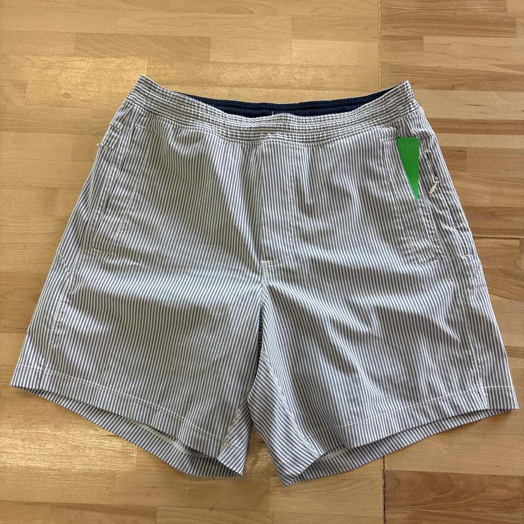 Size M Blue White MENS Athletic Shorts