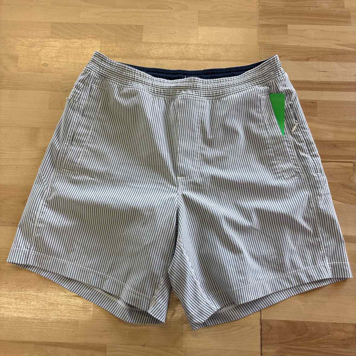 Size M Blue White MENS Athletic Shorts