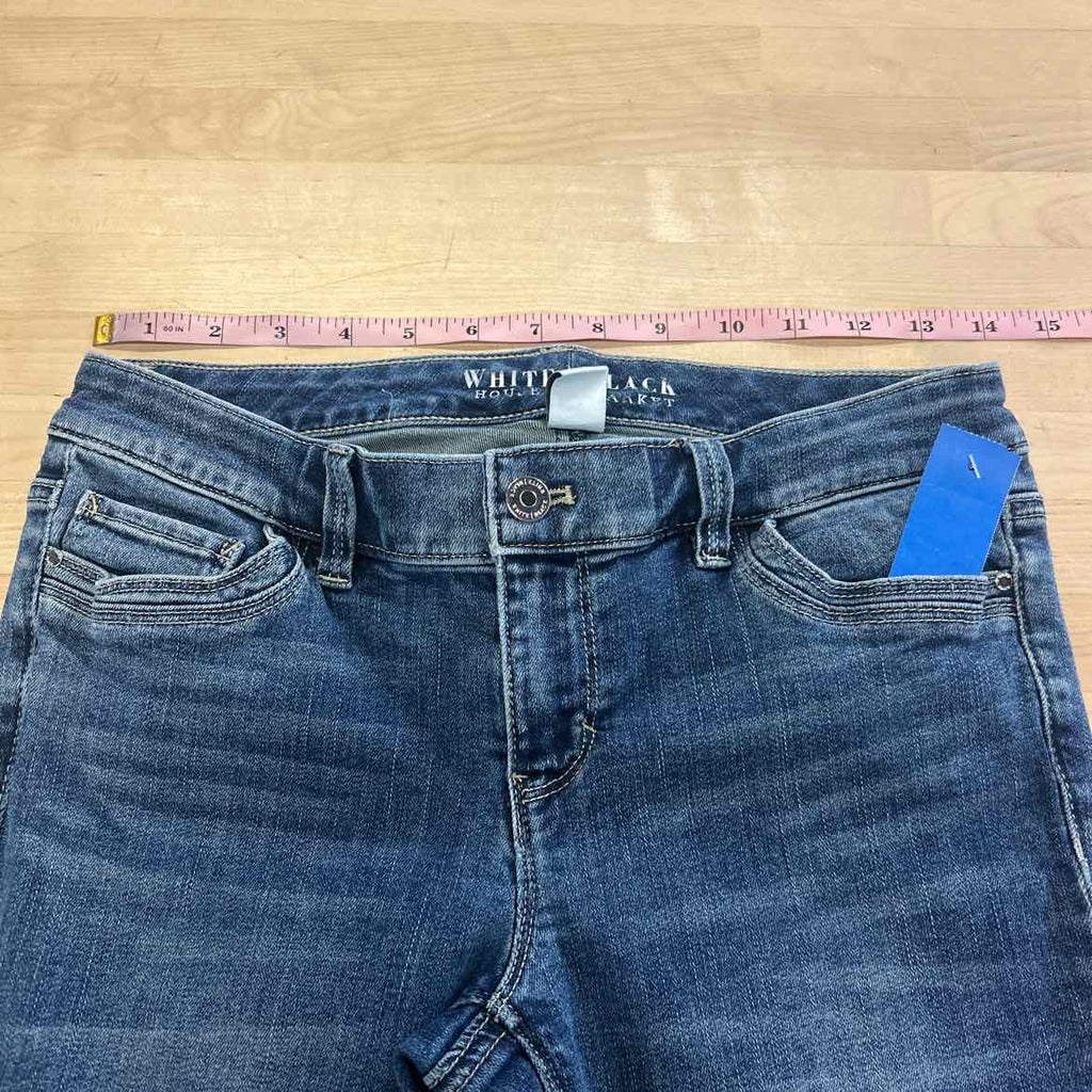 White House Black Market Size 2 Blue Denim Preloved Jeans