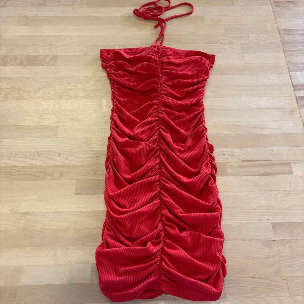 Fashion Nova Size S Red New Dress
