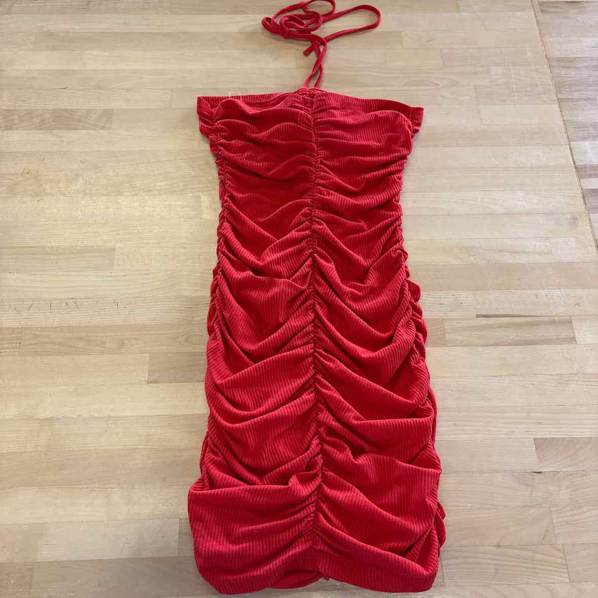 Fashion Nova Size S Red New Dress