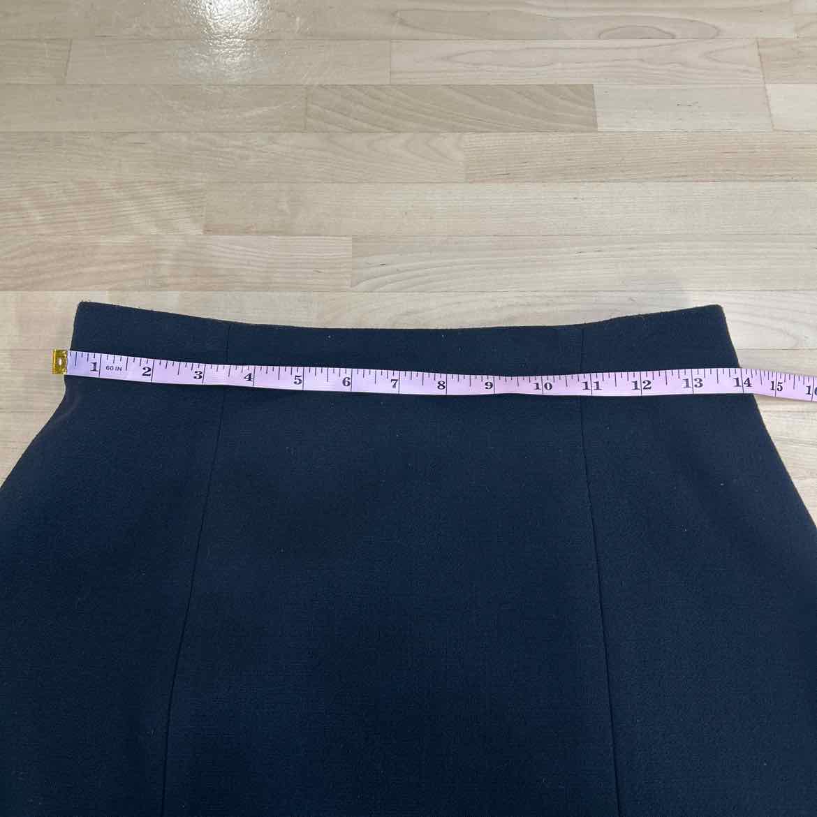 Talbots Size 6 Black Preloved Skirt