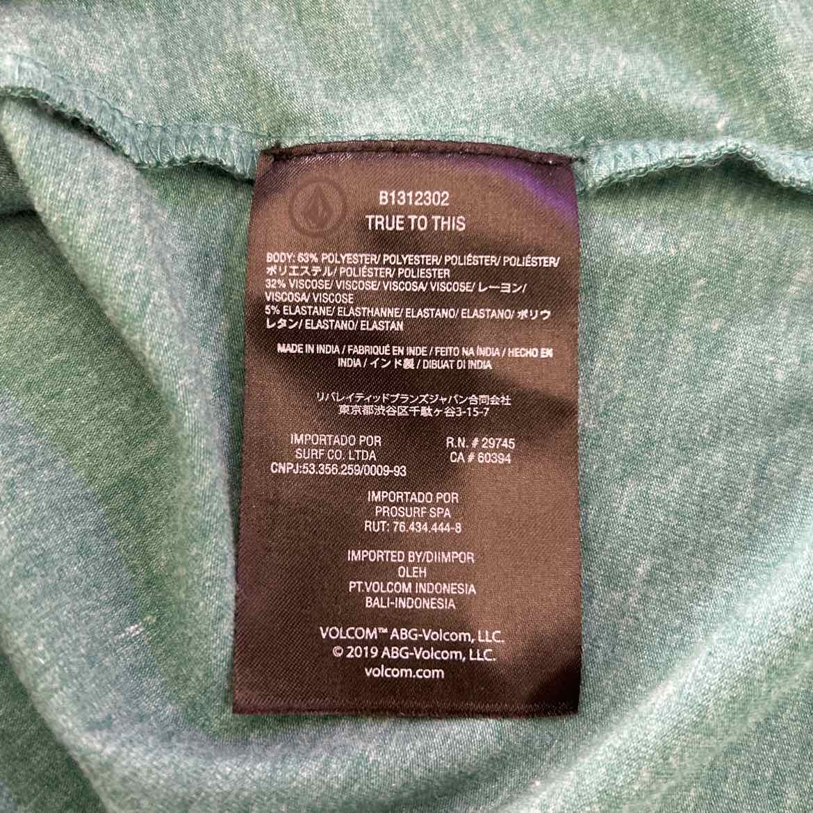 Volcom Size XS Green Preloved Dress
