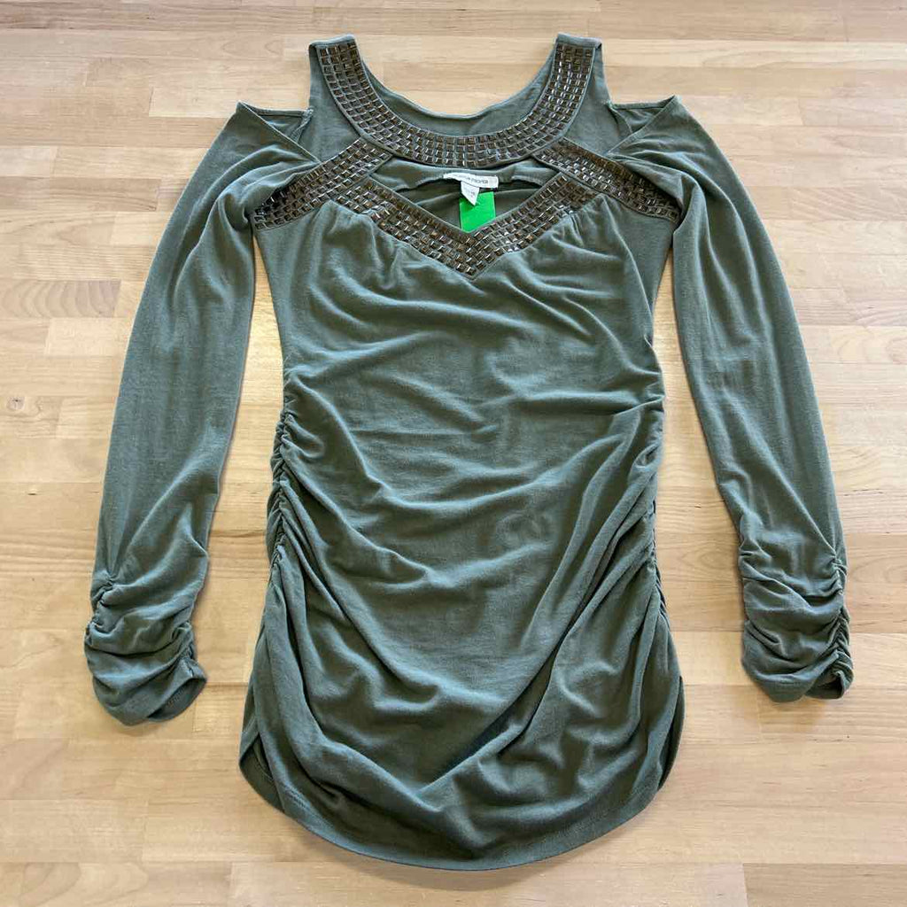 Boston Proper Size XS Green Blouse