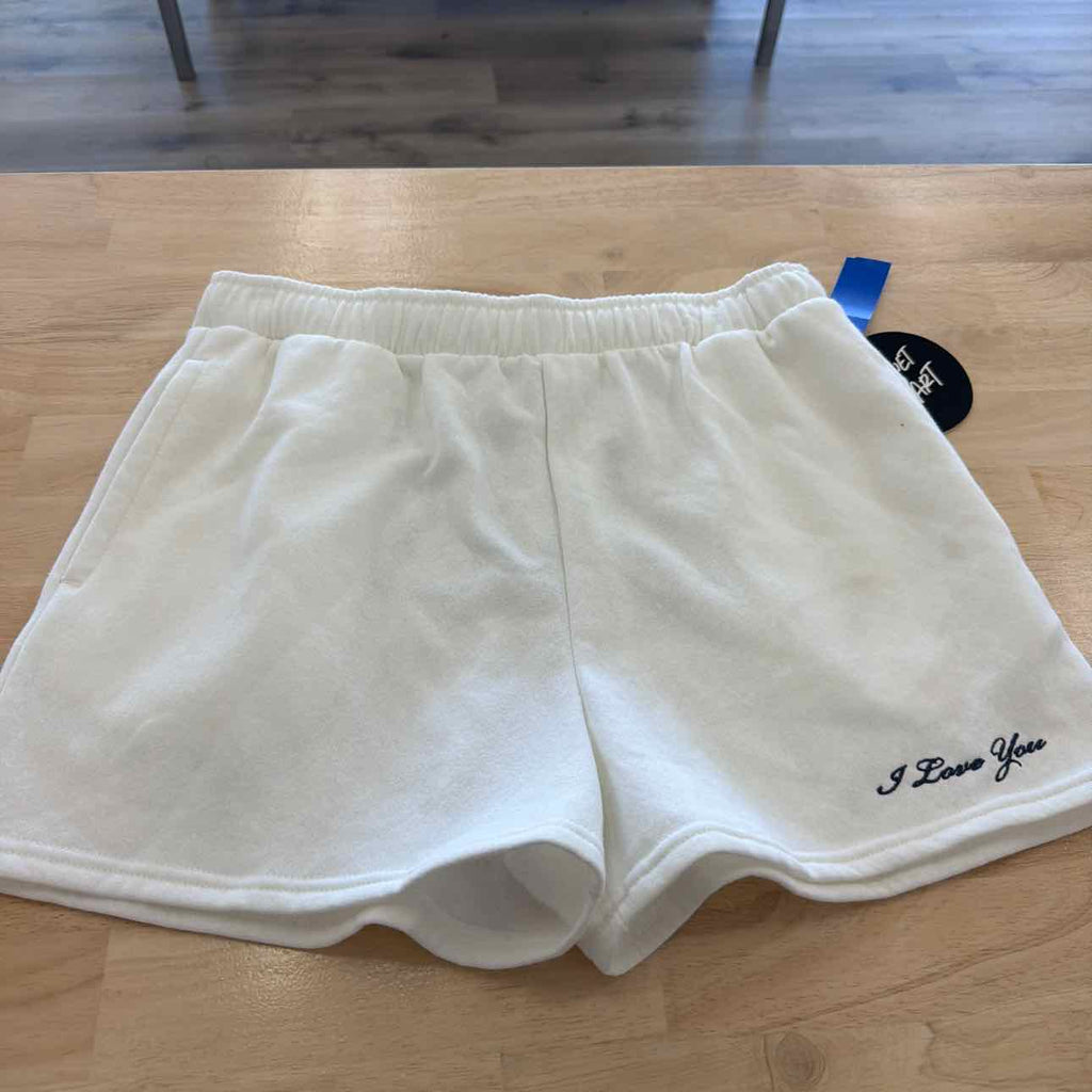 Planet Heart Women Size L White New Shorts