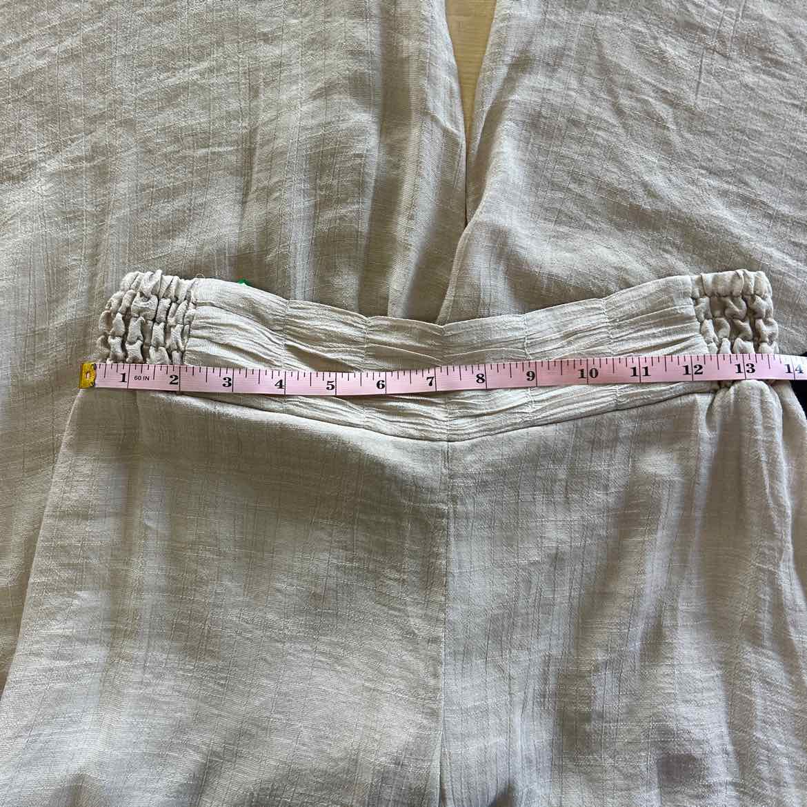 Juniors a. Byer Gauze Smock Waist Wide Leg Casual Pants
