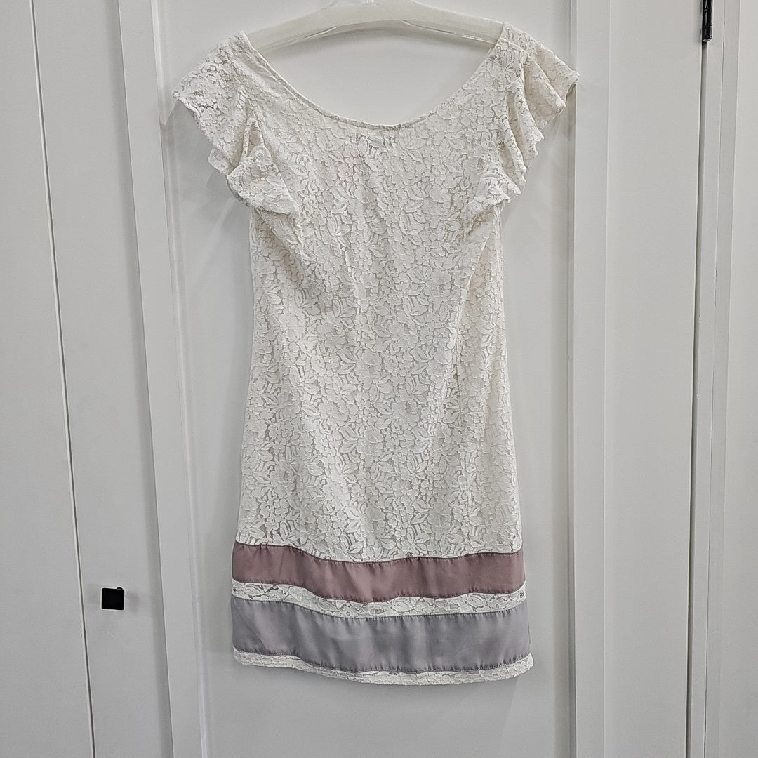 American Eagle Size XS White Lace Preloved Dress